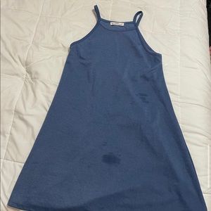 Blue size small haltered top dress